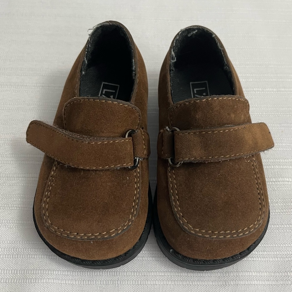 Lamour Velcro Brown Baby Shoes 3-6 Months